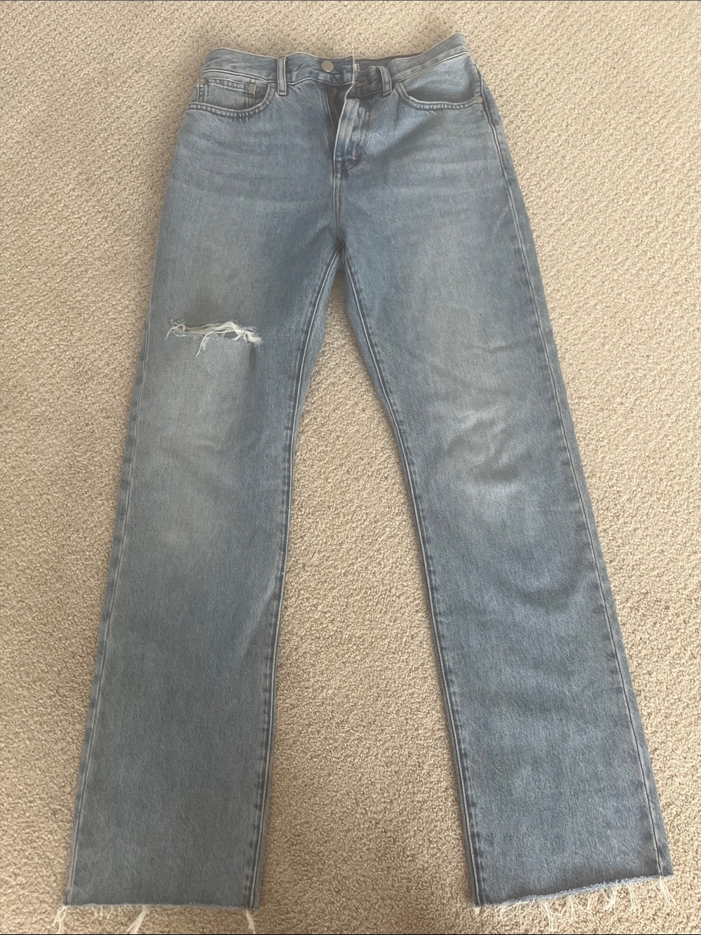 Classic High-Rise Light Blue Women's Jeans